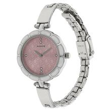 Sonata Pink Dial Analog Watch for Women - 8120SM01