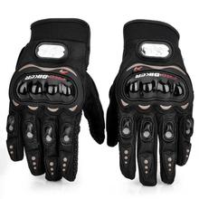 PRO-BIKER Skid-Proof Full Finger Motorcycle Racing Gloves One Pair ( Black )