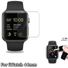 HD Clear Anti-Scratch Tempered Glass for iWatch 4 Only Covers The Flat Area