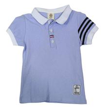 Solid Cotton Polo T-Shirt For Boys