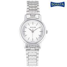 Sonata Grey Dial Analog Watch For Men -77083SM03