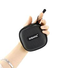 IKSNAIL Portable Airpods Case For Wireless Headphones Mini Zippered