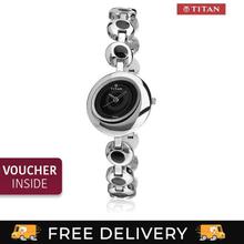 Titan 2485SM02 Black/Black Analog Women's Watch - One Size