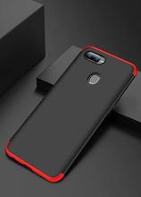 GKK 360° Protective Case For Oppo F9 -Red/Black