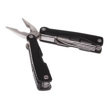 Multi Tool 9 in 1 Foldable Knife Multifunction Clamp Portable Survival Outdoor Hand Tools Stainless Steel Bottle Wrench Pliers