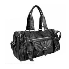 Black PU Leather Business Bag For Men