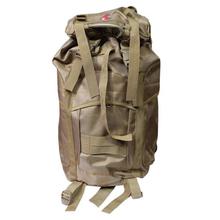 Beige Solid Travel Backpack - Unisex