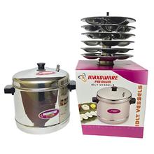 Stainless Steel Idli Pot / Maker (6 plates)