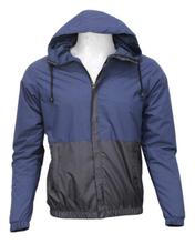 Blue Two Toned Windcheater For Men