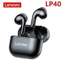 Lenovo LP40 wireless headphones TWS Bluetooth-compatible Earphones Touch Control Sport Headset Stereo Earbuds For Phone