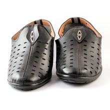Baseman (Made in Italy) Slipon Shoes Dotted Desingned - Black