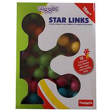 Giggles 12 Star Links Build Play- Multicolored