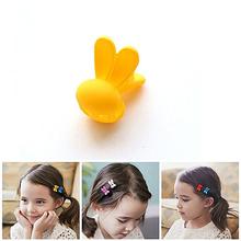 Yellow Rabbit Hairpin For Girls