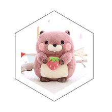 Cute Groundhog Doll Plush Toy Kids Pink 42006601