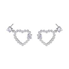 Valentine gift_Wan Ying jewelry hollow earrings s925