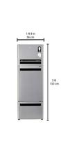 Whirlpool 240L Frost Free Multi-Door Refrigerator (FP 263D PROTTON ROY ALPHA STEEL (N), Alpha Steel)