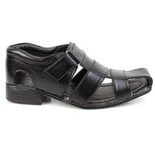 Omex 441-310 Leather Shoes For Men- Black