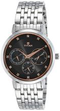 Titan Neo Analog Grey Dial Women's Watch-2569SM04