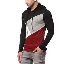 Cenizas Men's Hooded Full Sleeves Round Neck Tshirt/T-Shirt