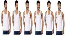 Amul Comfy Men's Cotton Sleeveless Vest Sando (Pack Of 3)