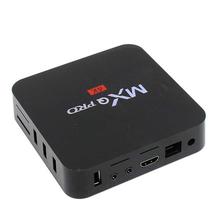 MXQ Pro Quad Core 4K Video Smart Streaming Media Players TV Box - Black