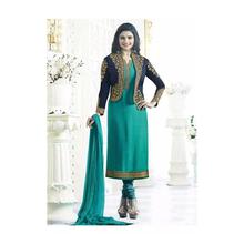 Cotton Kurta salwar Set For Women-Green