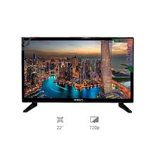 WEGA 22 Inch DLED TV Double Glass - (Black)