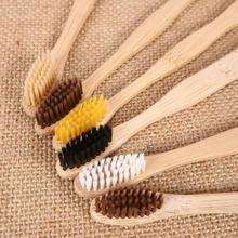 10PCS Personal Environmental Bamboo Charcoal Toothbrush For Oral