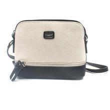 David Jones Black/Beige Two Toned Cross Body Bag For Women