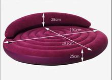 INTEX Ultra Day Bed Inflatable Lounge Cum Bed - Colors Assorted