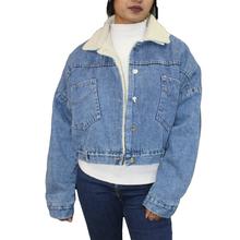 Fur Jeans Jacket For Women