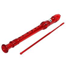 Red Plastic Flute For Kids