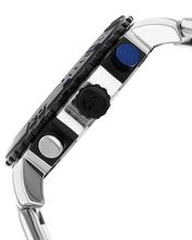 Titan Octane Silver Dial Chronograph Watch For Men - 90029Km02