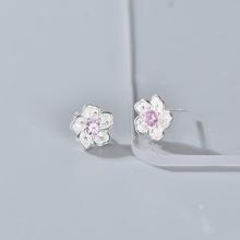 Sterling silver accessories _ Wanying jewelry pink diamond