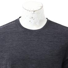 Yearcon Grey Cotton Stretchable Round Neck T-Shirt For Men