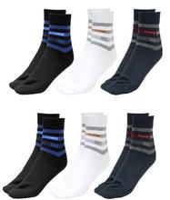 Pack of 6 Sports Power Lining Socks(1003)