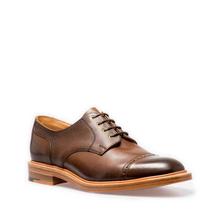 NPS Walnut 4 Eye Straight Cap Gibson Shoes For Men