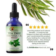 100% Pure Tea Tree Oil Natural Essential Oil with Antifungal