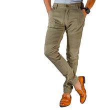 Virjeans Stretchable Cotton Joggers for Men (VJC 702) Brown