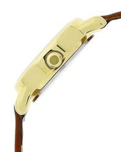 Titan Champagne Dial Analog Leather Strap Watch For Women - 2572Yl01