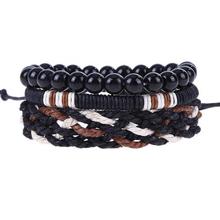 Bracelets & Bangles mens leather bracelets 2019 Pulseira