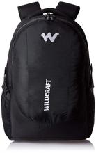 Wildcraft Black Trident XL 2 Nylon 40L Laptop Bagpack - (8903338158684)