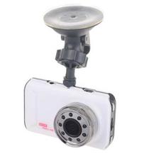 106 2.4 inch Dual Lens Camera Full HD Car Dash Cam Recorder With G-Sensor - White