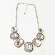 Stone Necklace For Women (SN_022)- White