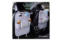Car Back Seat Organizer Multi Pocket Storage Organizer-Grey