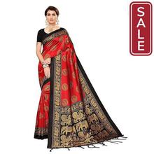 SALE - Winza Designer Women's Banarasi Art Silk Saree With