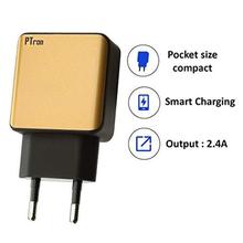 PTron Electra Fast Charger 2.4A Dual USB Port Battery