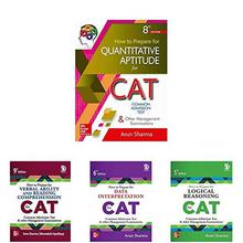 CAT Test Prep Series by Arun Sharma (Set of 4 books)