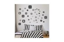 Geometric Shapes Wall Decor Stickers