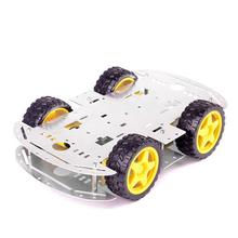 2 Wheel Robot Chassis with Aluminium Frame